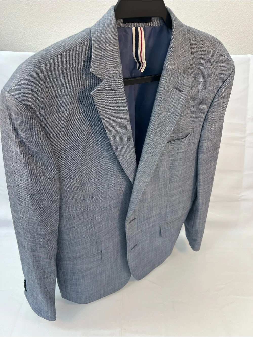 Ben Sherman Light Blue Gray Sport Coat 42R